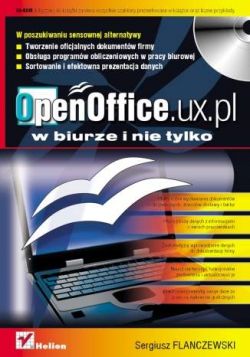 Okadka ksiki - OpenOffice.ux.pl w biurze i nie tylko