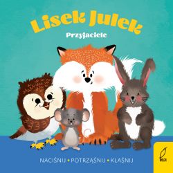 Okadka ksiki - Lisek Julek. Przyjaciele