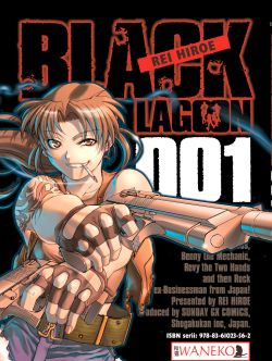 Okadka ksiki - Black Lagoon tom 1