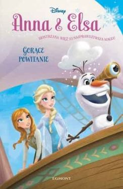 Okadka ksiki - Anna i Elsa. Gorce powitanie 