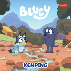 Okadka ksiki - Bluey. Kemping. Moja czytanka