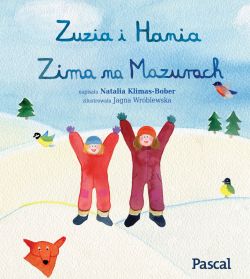 Okadka ksiki - Zuzia i Hania. Zima na Mazurach