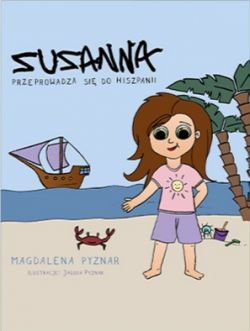 Okadka ksiki - Zuzanna przeprowadza si do Hiszpanii