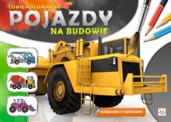 Okadka ksiki - Lubi kolorowa. Pojazdy na budowie