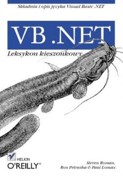 Okadka ksiki - VB .NET. Leksykon kieszonkowy