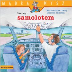 Okadka ksiki - Mdra Mysz. Lecimy samolotem