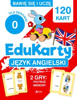 Okadka ksiki - EduKarty. Jzyk angielski dla zerwki