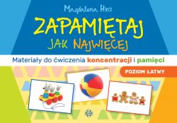 Okadka ksiki - Zapamitaj jak najwicej. Poziom atwy. Materiay do wiczenia koncentracji i pamici