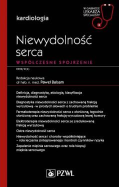 Okadka ksiki - Niewydolno serca. Wspczesne spojrzenie. W gabinecie lekarza specjalisty. Kardiologia