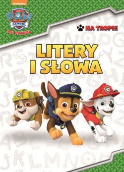 Okadka ksiki - Psi Patrol. Na tropie (#3).  Litery i sowa