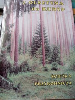 Okadka ksiki - Z Olsztyna do Kudyp. cieka przyrodnicza.