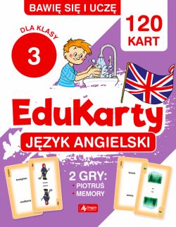 Okadka ksiki - EduKarty. Jzyk angielski dla kl. 3