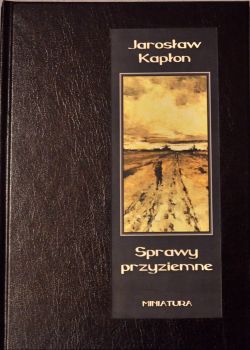 Okadka ksiki - Sprawy przyziemne