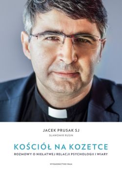 Okadka ksiki - Koci na kozetce. Rozmowy o nieatwej relacji psychologii i wiary