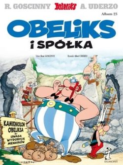 Okadka ksiki - Obeliks i spka