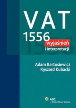 Okadka ksiki - VAT 1556 wyjanie i interpretacji