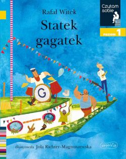 Okadka ksiki - Statek gagatek. Czytam sobie. Poziom 1