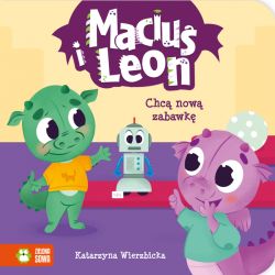 Okadka ksiki - Maciu i Leon chc now zabawk