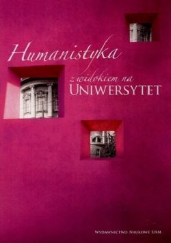 Okadka ksiki - Humanistyka z widokiem na Uniwersytet