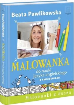 Okadka ksiki - Malowanka do nauki jzyka angielskiego z wiczeniami