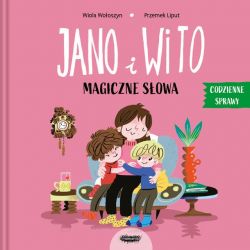 Okadka ksiki - Jano i Wito. Magiczne sowa