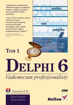 Okadka ksiki - Delphi 6. Vademecum profesjonalisty. Tom I