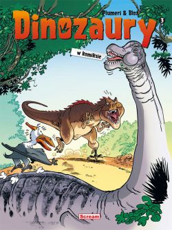 Okadka ksiki - Dinozaury w komiksie 3