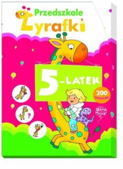 Okadka ksiki - Teczka: Przedszkole yrafki. 5-latek