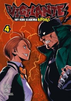 Okadka ksiki - Vigilante - My Hero Academia Illegals #4