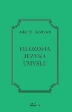 Okadka ksiki - Filozofia jzyka umysu