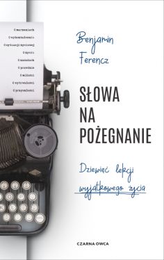 Okadka ksiki - Sowa na poegnanie. Dziewi lekcji wyjtkowego ycia