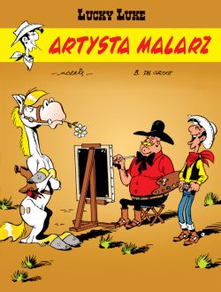 Okadka ksiki - Lucky Luke. Tom 69. Artysta malarz