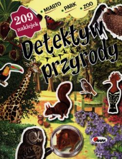 Okadka ksiki - Detektyw przyrody miasto park zoo 209 naklejek