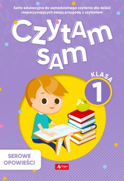 Okadka ksiki - Czytam sam, klasa 1 Serowe Opowieci