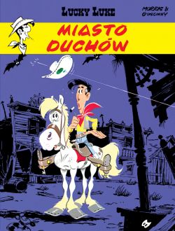 Okadka ksiki - Lucky Luke. Miasto duchw. Tom 25