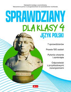 Okadka ksiki - Sprawdziany dla klasy 4. Jzyk Polski