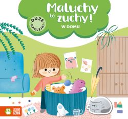 Okadka ksiki - Maluchy to zuchy. W domu