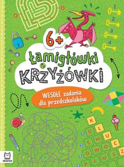 Okadka ksiki - amigwki i krzywki. Wesoe zadania dla przedszkolakw 6+