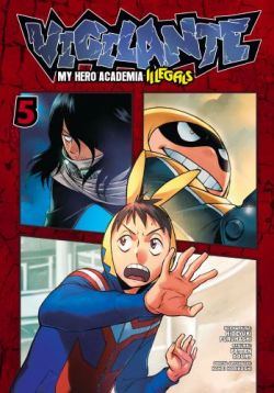 Okadka ksiki - MY HERO ACADEMIA- VIGILANTE : TOM 5