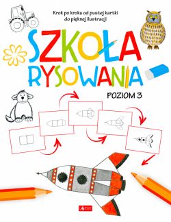 Okadka ksiki - Szkoa rysowania. Poziom 3