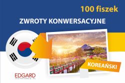 Okadka ksiki - Koreaski. Zwroty konwersacyjne. 100 fiszek