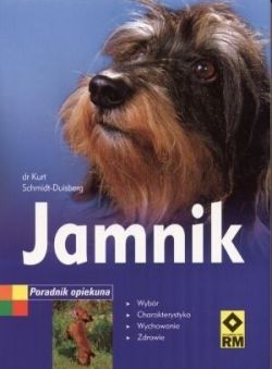 Okadka ksiki - Jamnik. Poradnik opiekuna