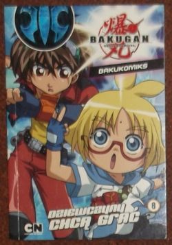 Okadka ksiki - Bakugan - Bakukomiks cz 8: Dziewczyny chc gra