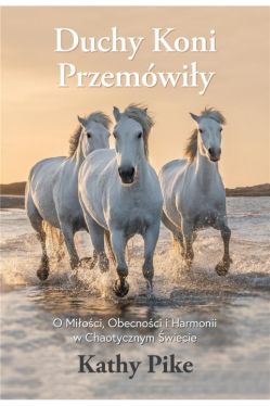 Okadka ksiki - Duchy koni przemwiy. O Mioci, Obecnoci, Harmonii w Chaotycznym wiecie