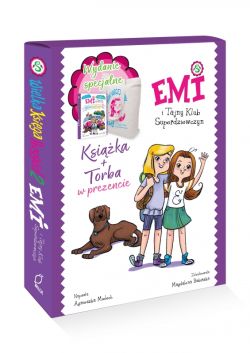 Okadka ksiki - Emi i Tajny Klub Superdziewczyn. Wielka ksiga przygd. Tom 2 + torba