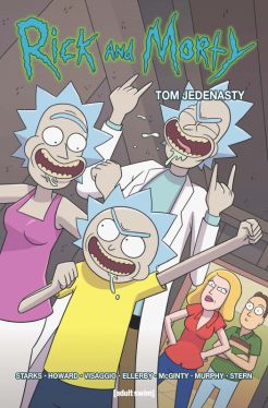 Okadka ksiki - Rick i Morty. Tom 11