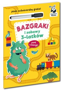 Okadka ksiki - Bazgraki i zabawy 3-latkw