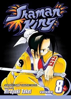 Okadka ksiki - Shaman King tom 8