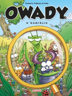 Okadka ksiki - Owady w komiksie