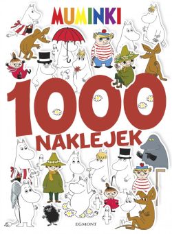 Okadka ksiki - Muminki. 1000 naklejek